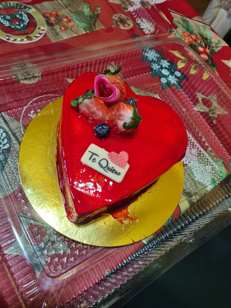 Mini tartas Personalizadas en forma de corazón para San Valentín