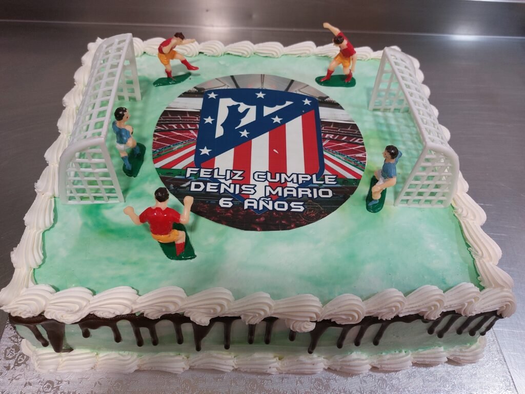 Tarta personalizada Atletico de madrid 