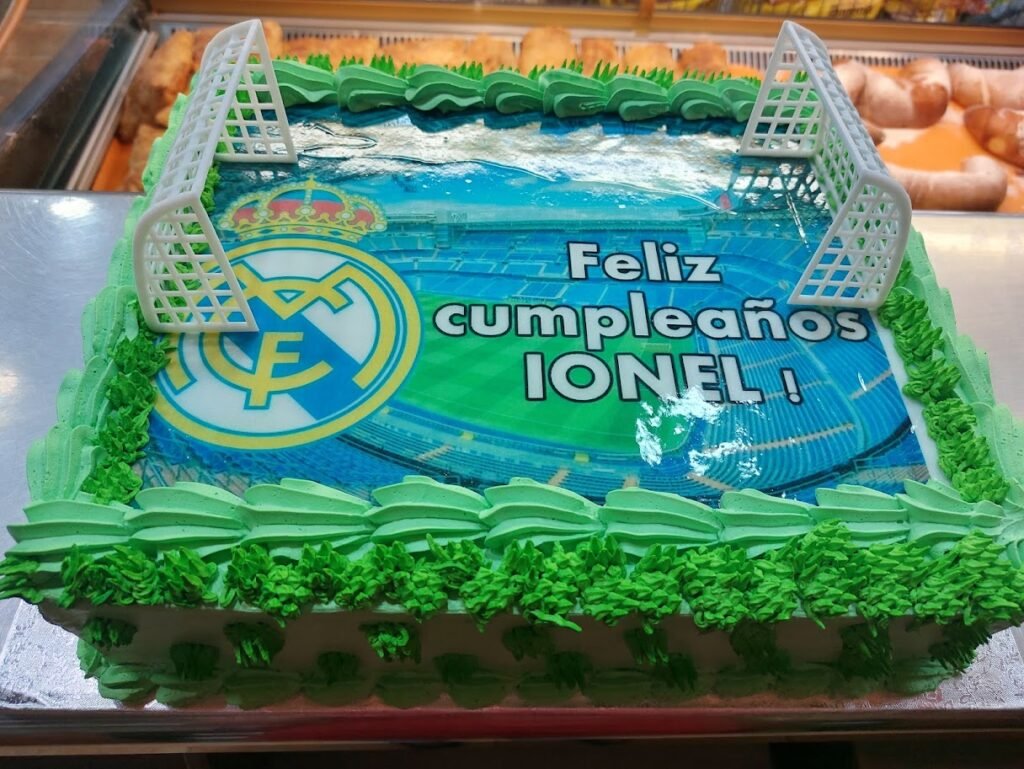 Tarta personalizada Real madrid