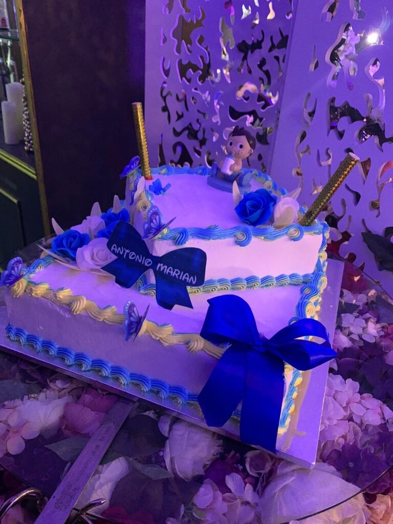 Tartas de 2 pisos para bautizos