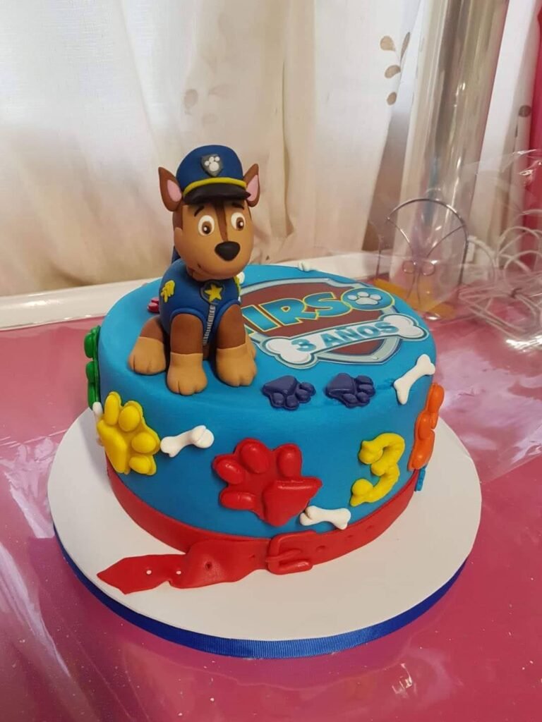 Tartas personalizada para niños Patrulla canina