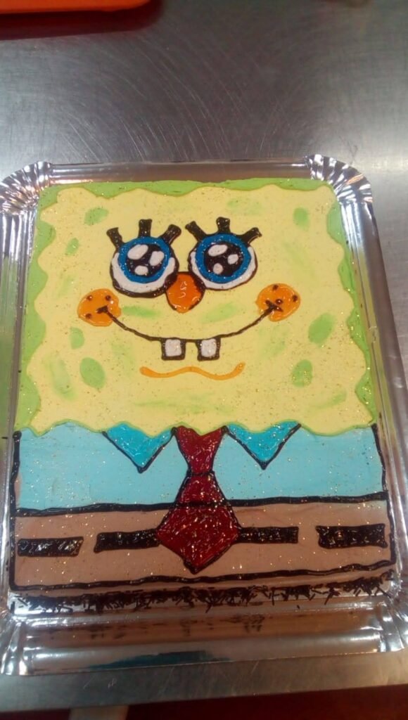 Tartas personalizada para niños Bob Esponja